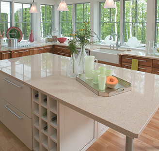 Kitchen with Cambria Countertops