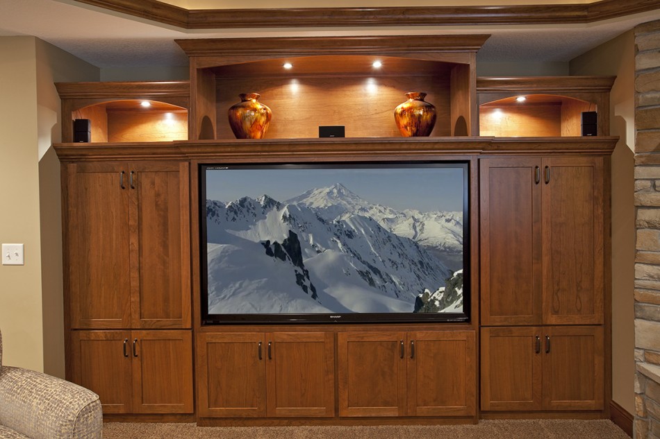 Entertainment Centers from The Cabinet Store + Culina Design