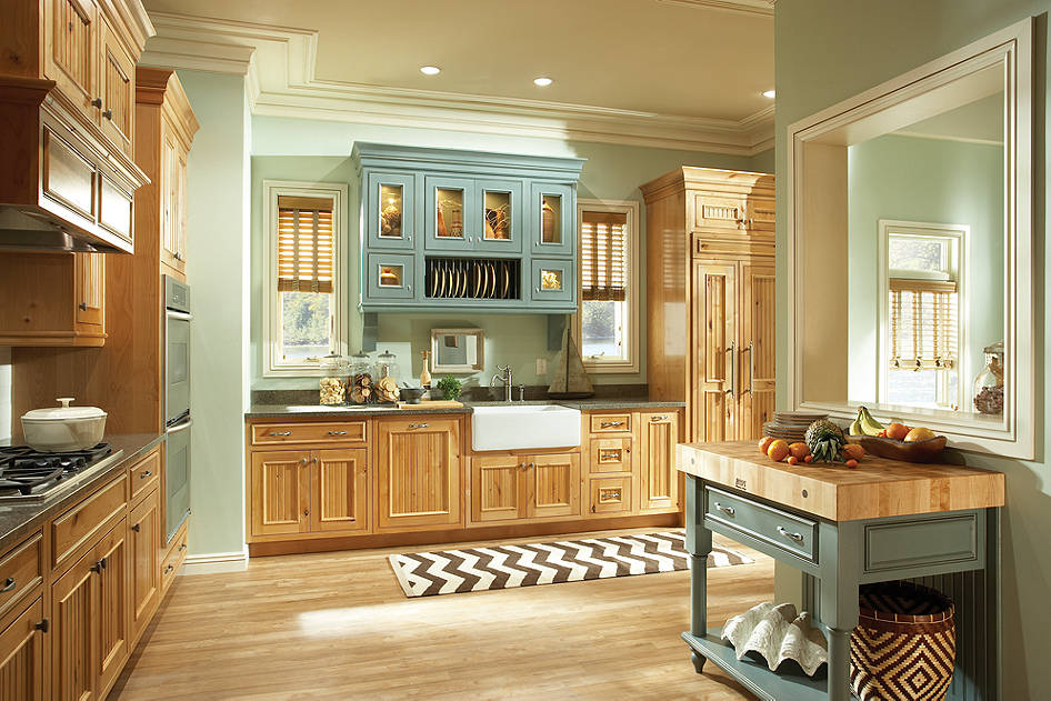 Painted Cabinets from Medallion Cabinetry via The Cabinet Store + Culina Design MN