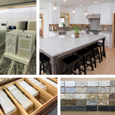 The Cabinet Store + Culina Design Showroom. New Modern Tile for Kitchens and Bathrooms.